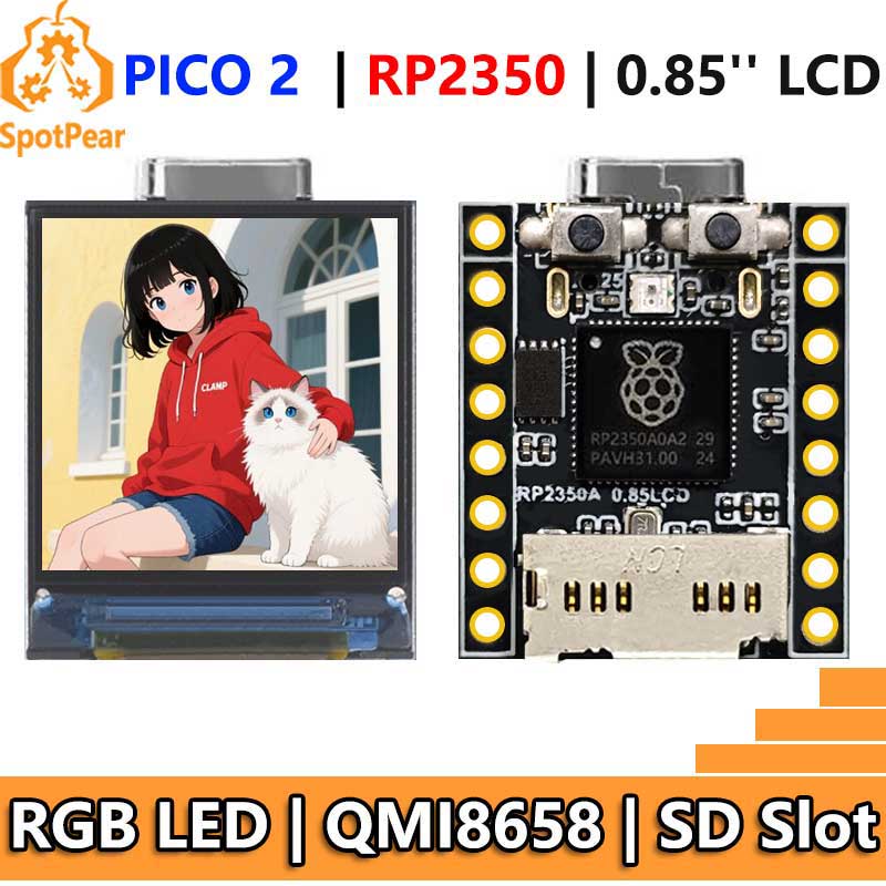 Turing Pi 2 - Raspberry Pi Pico 2 RP2350 Display