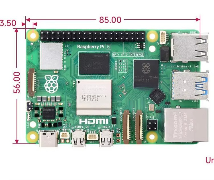 Raspberry Pi 5 8Gb - Raspberry Pi 5 con Processore Broadcom