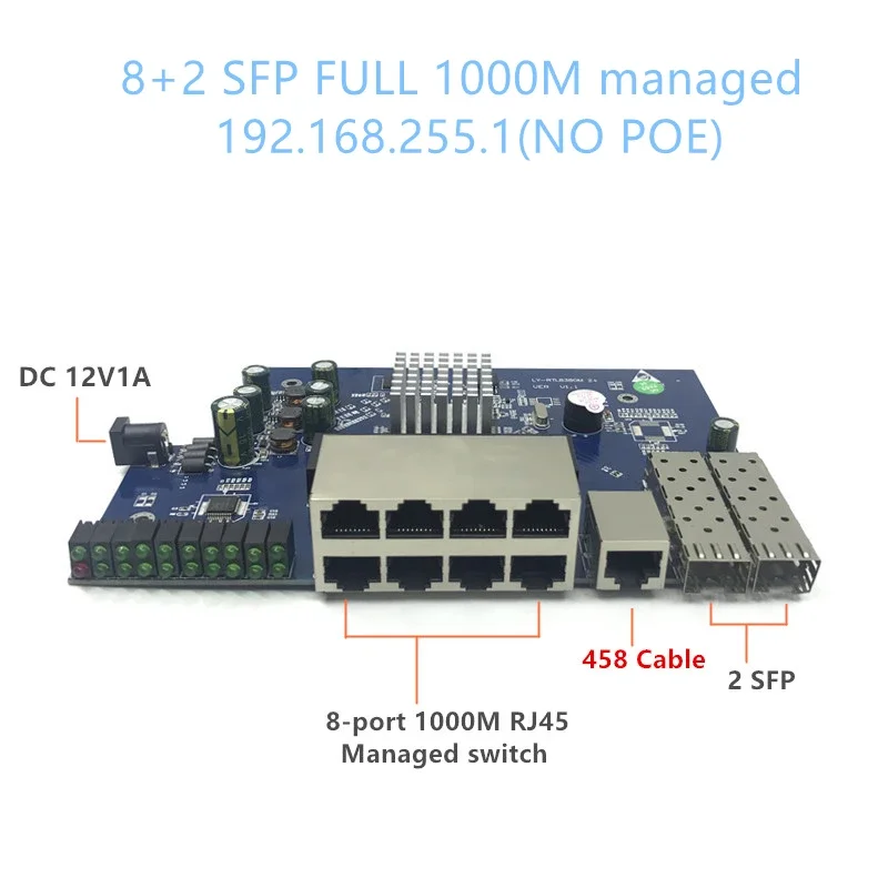 Modulo switch Ethernet PoE Mod - Sfp+ 10G Managed Switch 8 Port recensione e prezzo