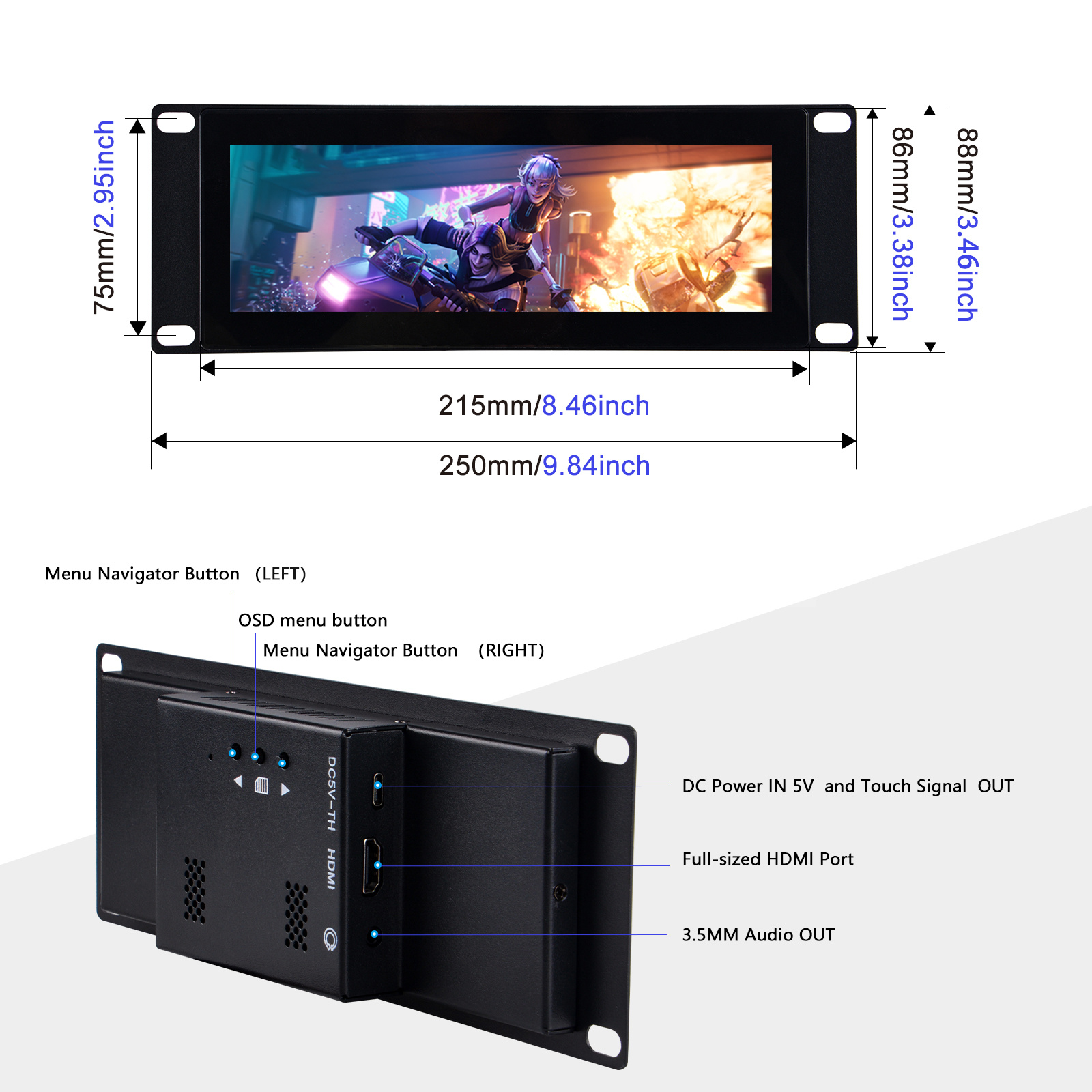 DeskPi Touch Screen da 7,84 po - Deskpi Super6C recensione e prezzo