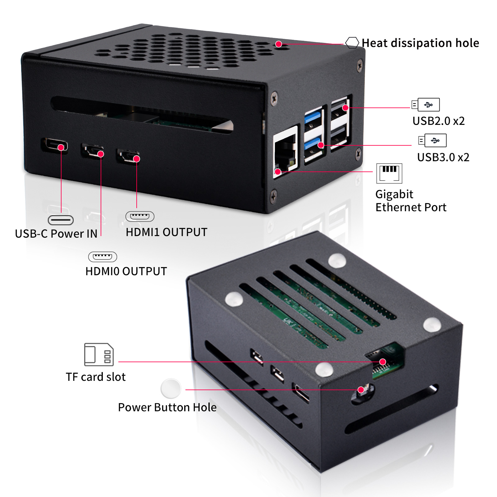 Custodia in metallo Raspberry  - Turing Pi 2 recensione e prezzo