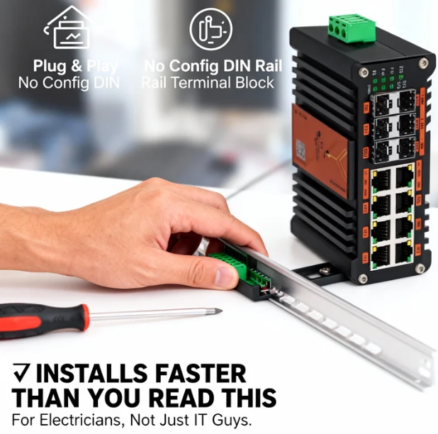Switch PoE gestito industriale - Managed Gigabit Poe Switch 8 Port 802.3At recensione e prezzo