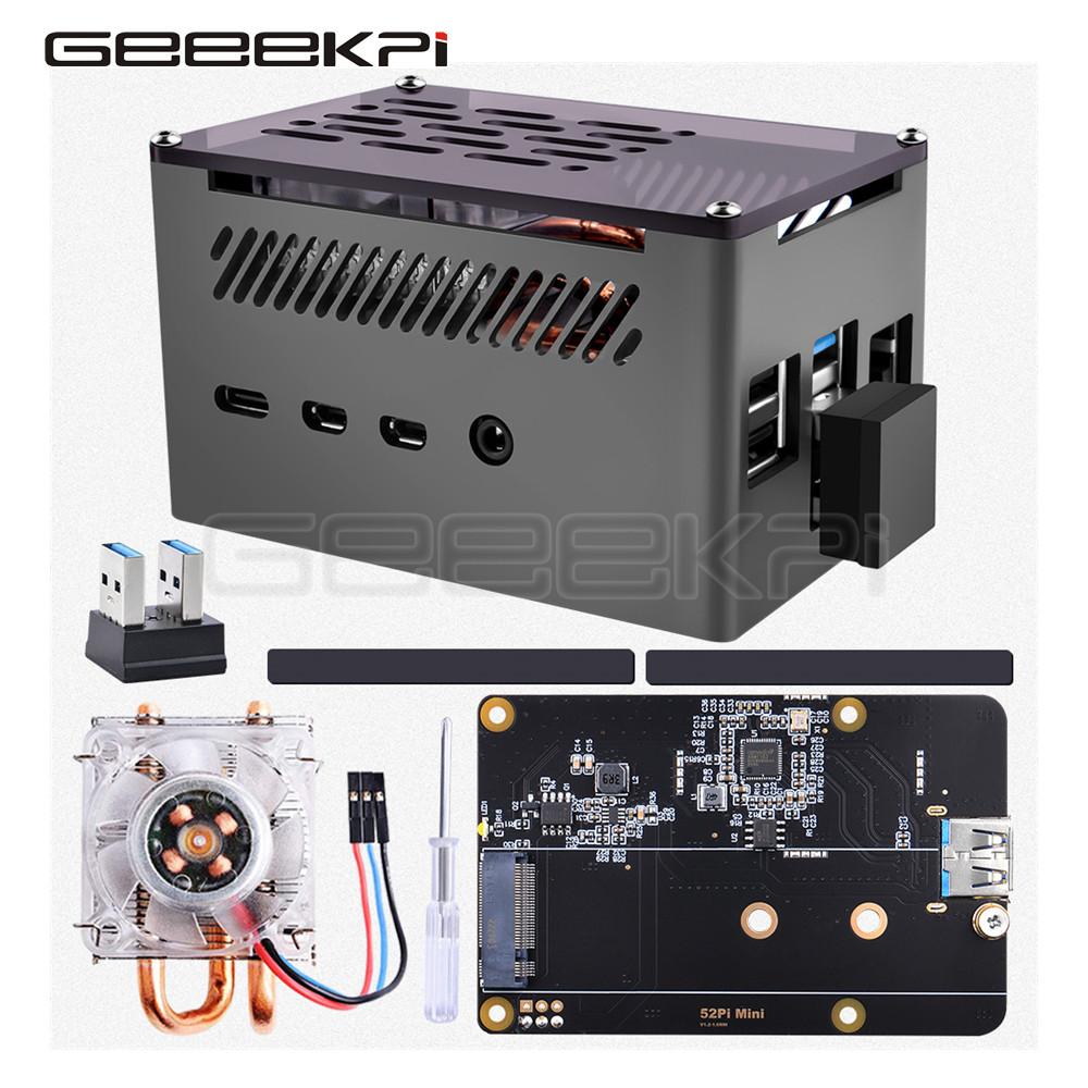 GeeekPi Custodia in mattoni in - Turing Pi 2 recensione e prezzo